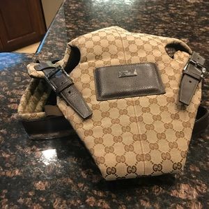 Gucci baby carrier